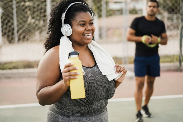 Purchased - Person working with a personal trainer