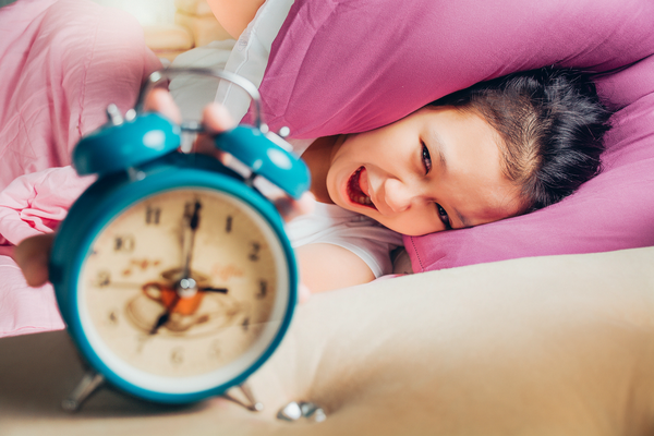 Purchased - Child hearing alarm clock go off
