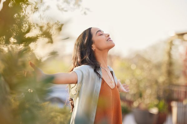 Purchased - A Woman finding peace outside