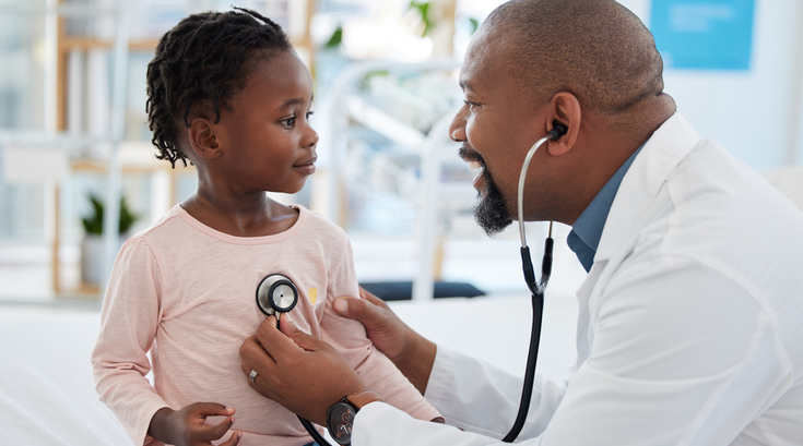 Purchased - Doctor with child