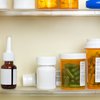 Purchased - Medications on the Shelves of a Medicine Cabinet