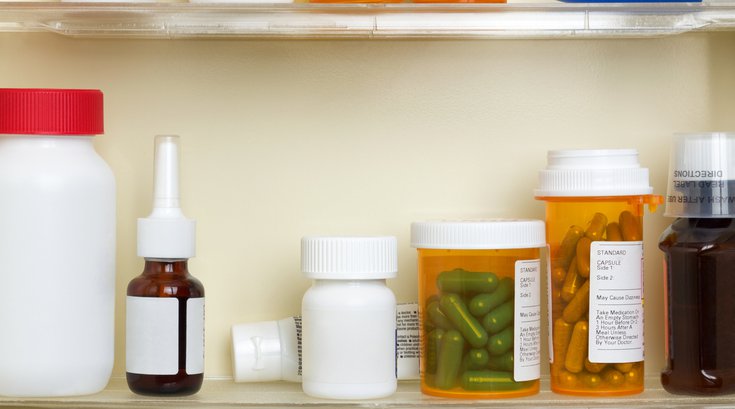 Purchased - Rx in medicine cabinet