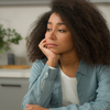 Purchased - worried woman with anxiety