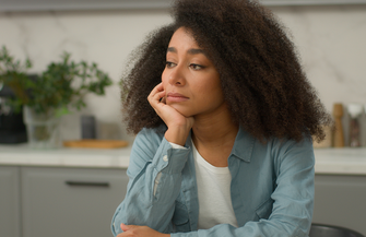Purchased - worried woman with anxiety
