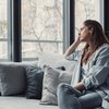 Purchased - Depressed person staring out a window