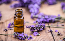 Purchased - Herbal oil and lavender flowers