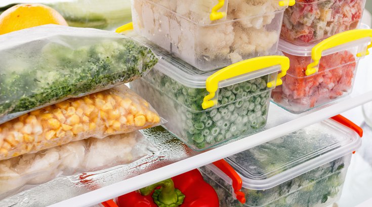 Food storage in the fridge