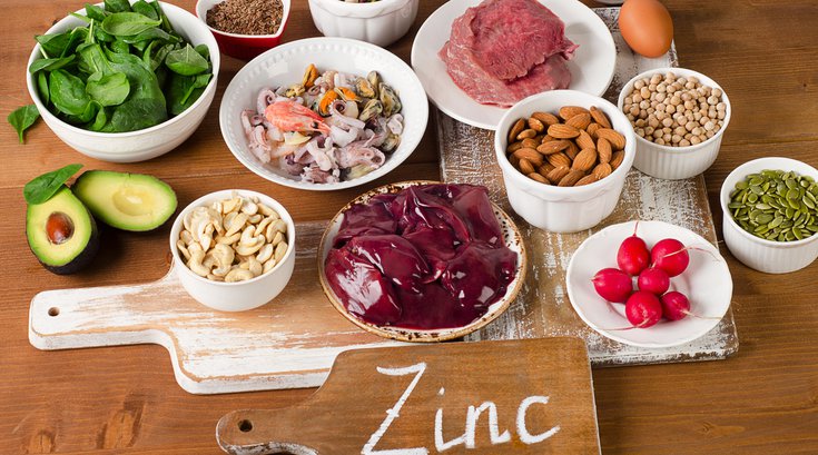 Sources of dietary zinc