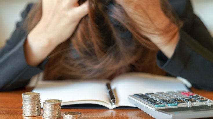 Purchased - Financial stress causing anxiety