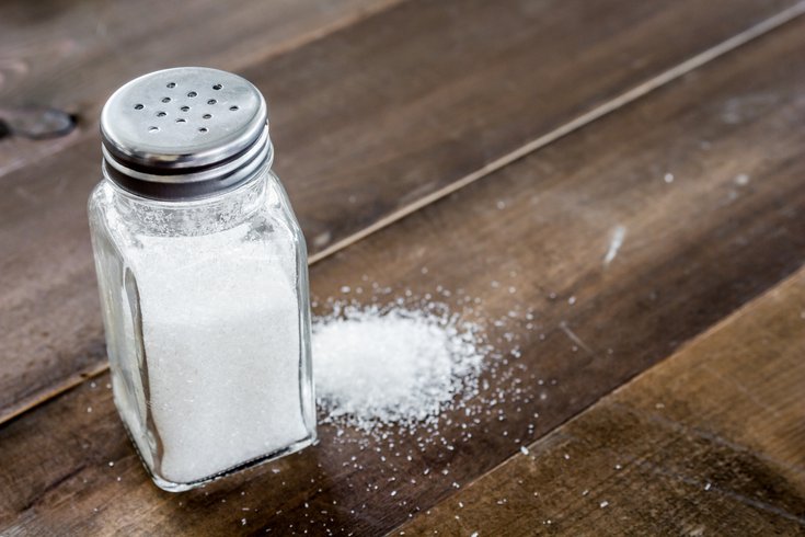 Purchased -  Salt shaker on table