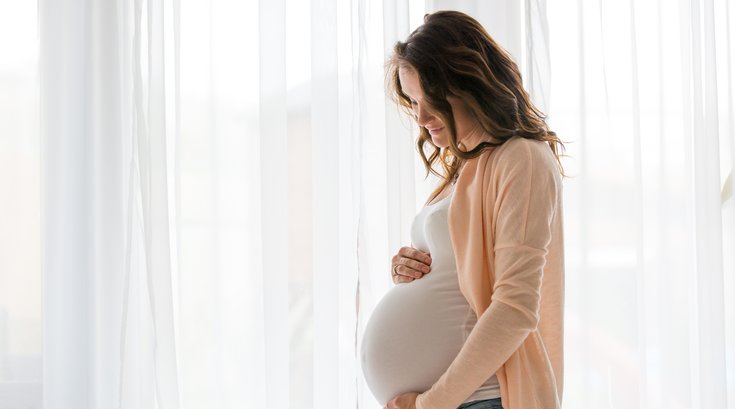 Pregnant Woman during third trimester