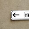 Purchased - Public Restroom Directional Sign