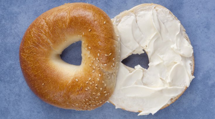 Bagel with Cream Cheese 1