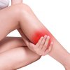 Woman with sever pain in her leg