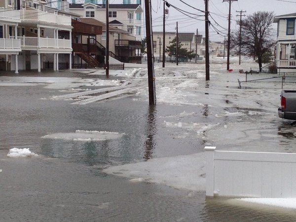 Sea Isle flooding winter storm