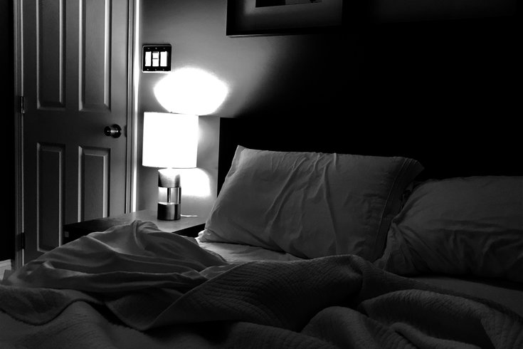 insomnia bedroom at night