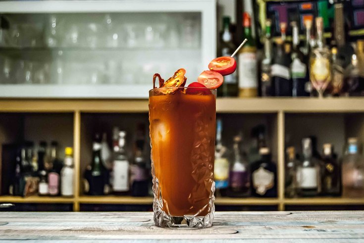bloody mary stock image
