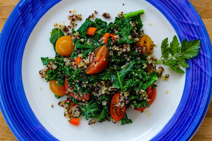 Limited - Healthy Recipe Kale and Grain Salad