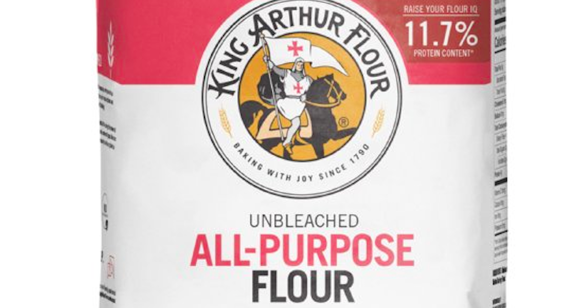 Over 14,000 cases of King Arthur's unbleached allpurpose flour