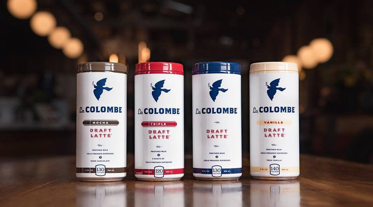 La Colombe canned draft lattes