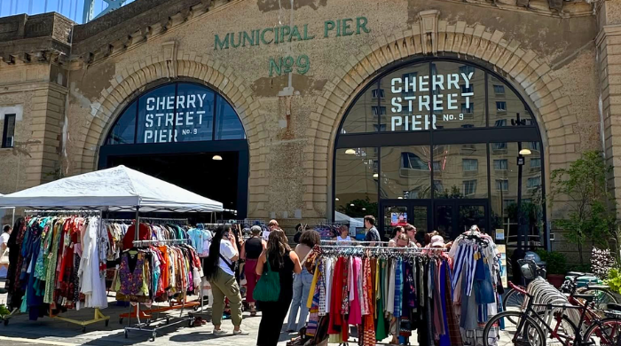 Liberty Flea at Cherry Street Pier