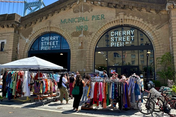 Liberty Flea at Cherry Street Pier