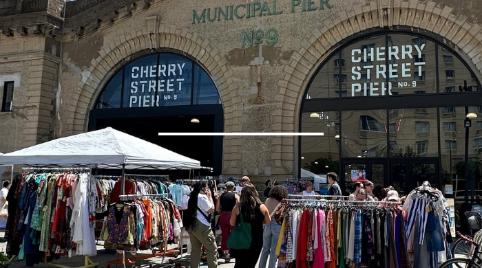 Liberty Flea MArket at Cherry Street Pier