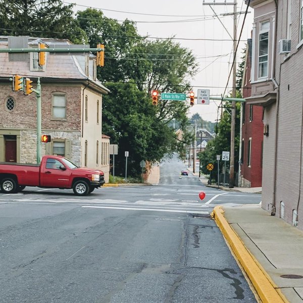 Lititz red balloon