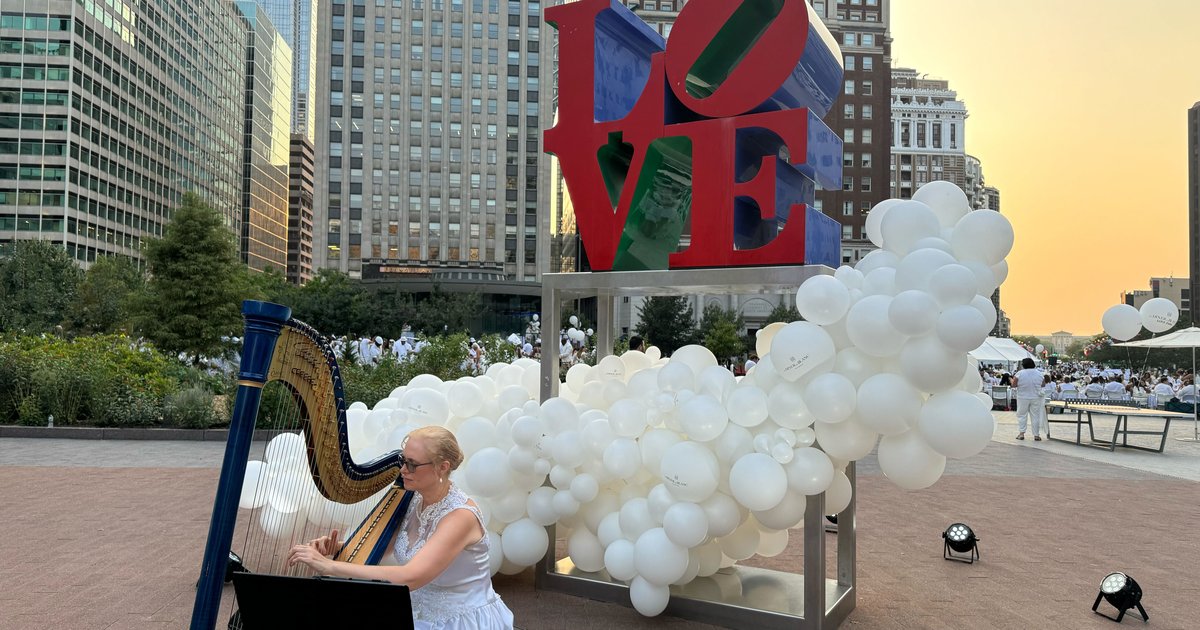 Philadelphia’s Dîner en Blanc 2024 will take place at LOVE Park