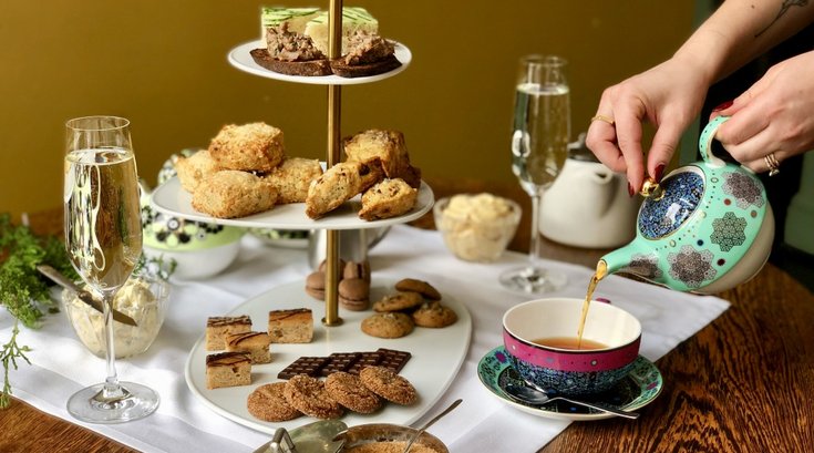 Afternoon tea at Fork