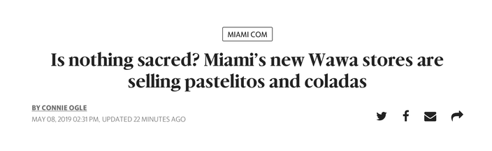 Miami Wawa column