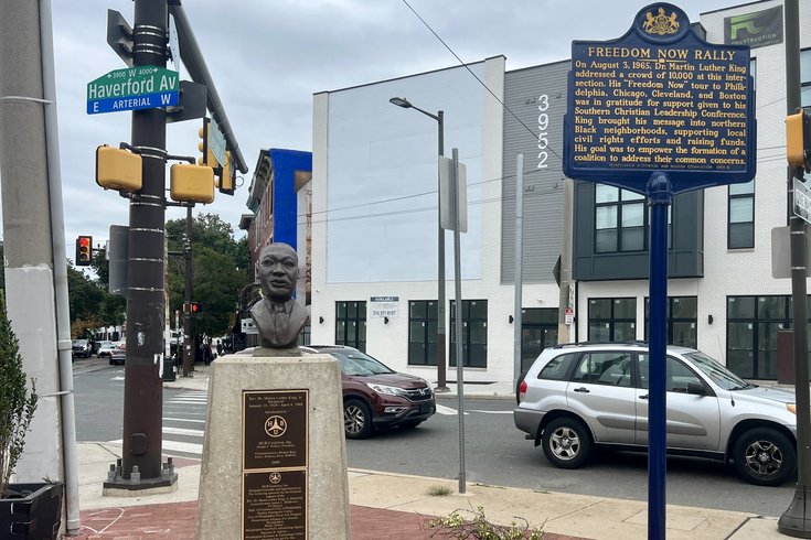 MLK Jr. mural intersection