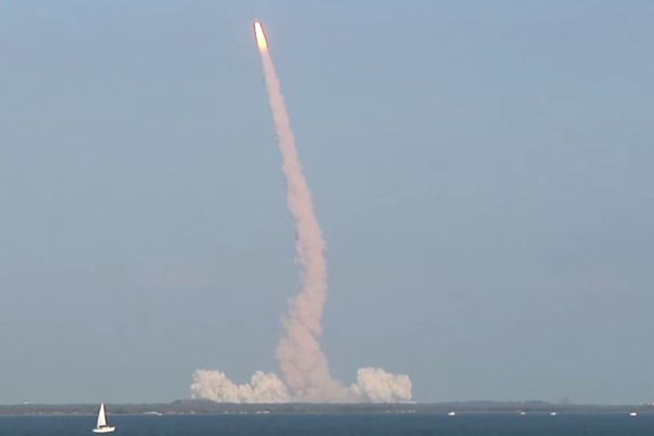NASA rocket philly november