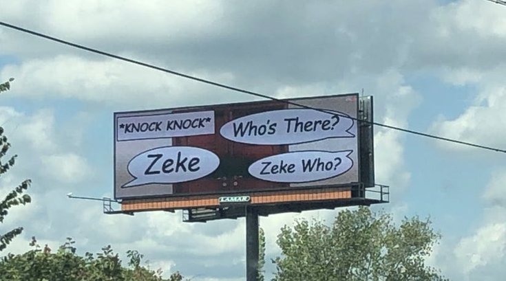 Ezekiel Elliott billboard philadelphia