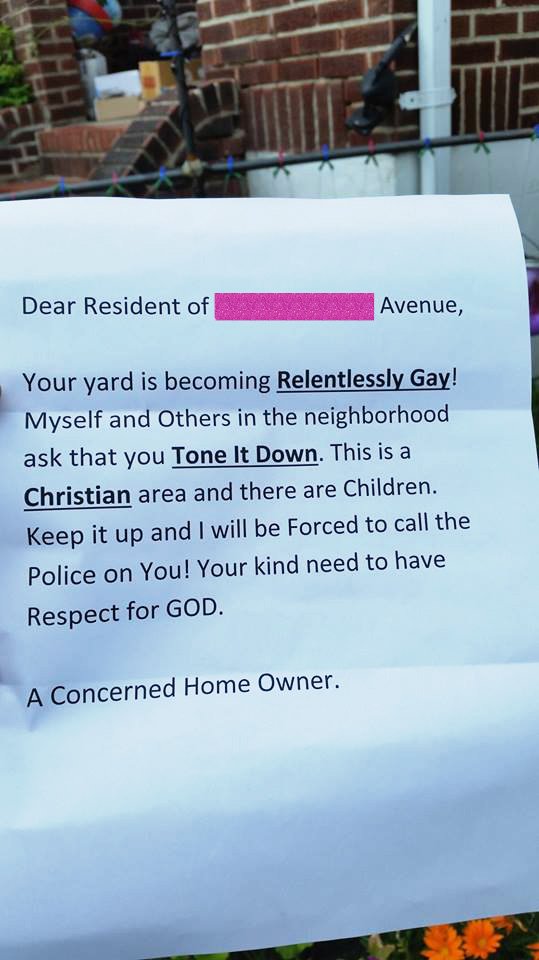 Relentlessly Gay Yard