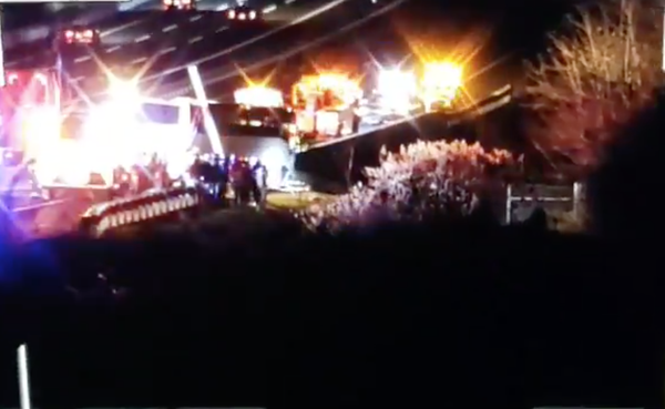 NJ Turnpike crash Burlington County
