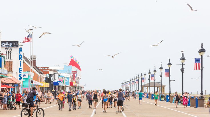 Ocean City close boardwalk