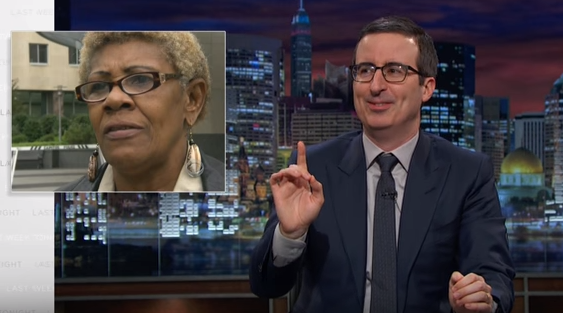 John Oliver voter ID
