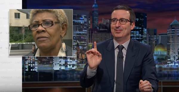 John Oliver voter ID