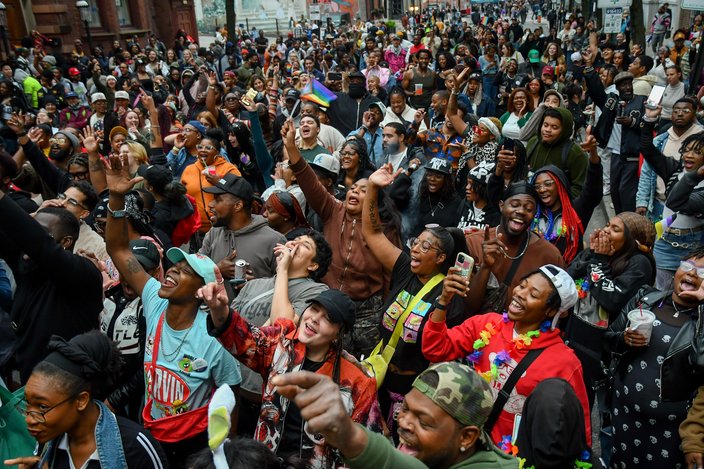 Philly Pride 365 - ourfest crowd
