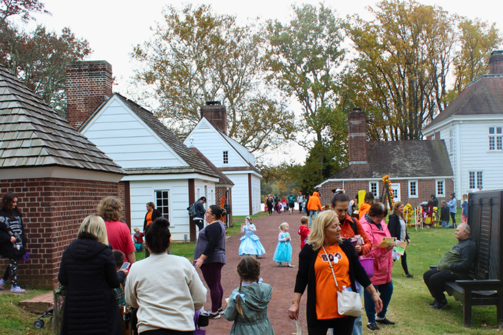 Pennsbury Manor Trick or Treating