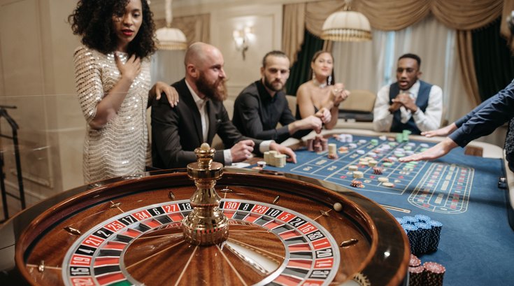 Stock Image of a Casino Game