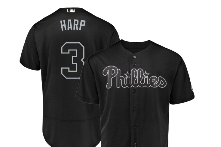 Phillies unveil Player's Weekend jerseys, nicknames ahead of