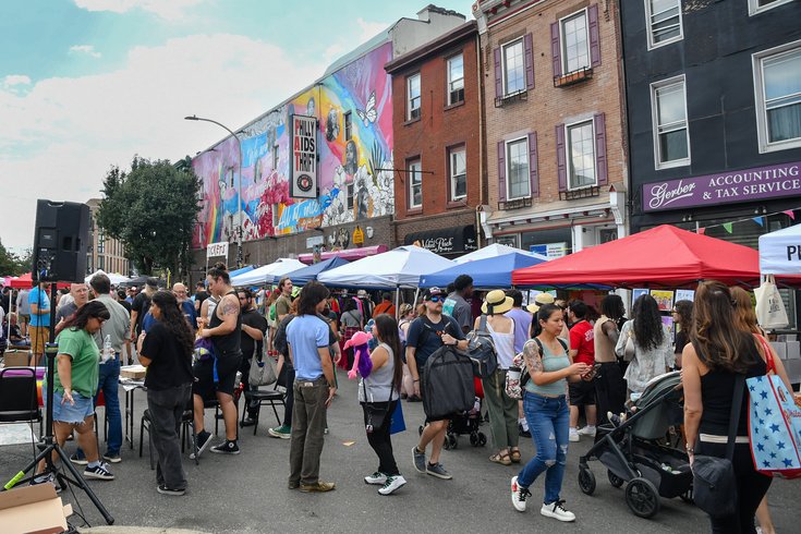 Philly AIDS Thrift anniversary block party