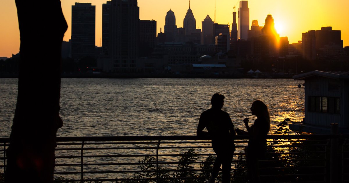 Philly’s best shot at a springtime 'Phillyhenge' sunset photo happens