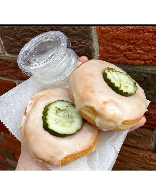 Dotties Pickle donut