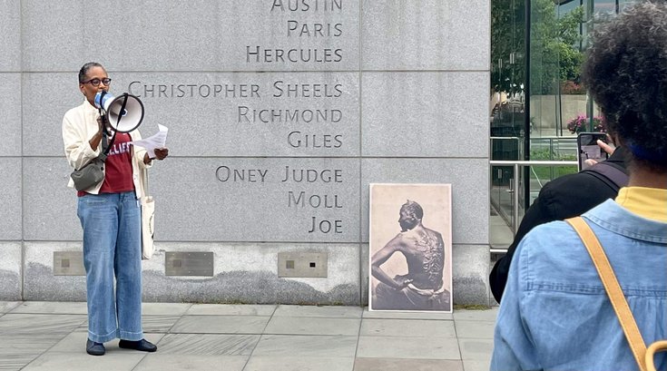 presidents house enslaved