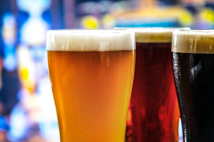 stock image of beers