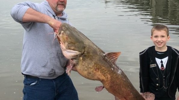 Flathead catfish record