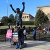 Philly women's march rocky